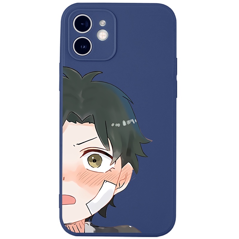 Ốp lưng JURSUE hoạt hình cặp đôi dễ thương đẹp chống sốc Cho iPhone 14 13 12 11 Pro Max SE 2020 X XR XS 8 7 ip 6S 6 Plus kute XYH586