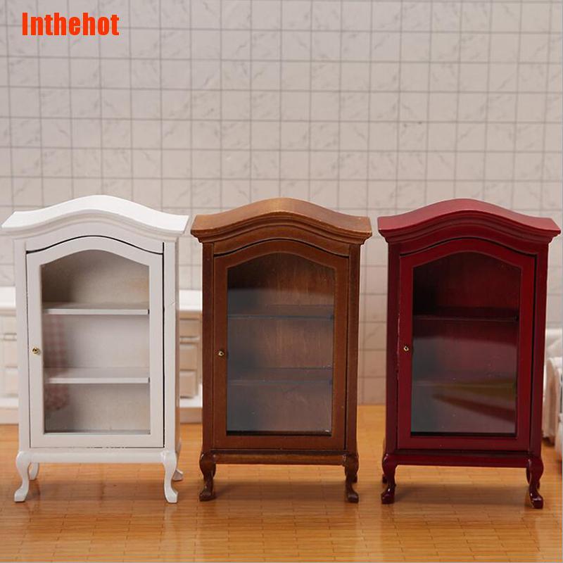 Mô Hình Tủ Rượu Mini Tỉ Lệ 1: 12 Trang Trí Nhà Búp Bê