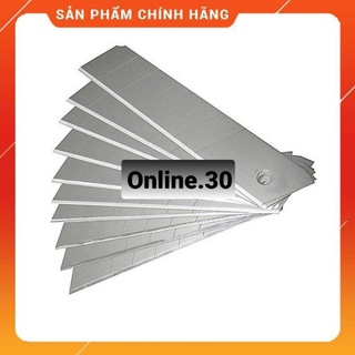 Hộp lưỡi dao 10 lưỡi dao dọc giấy SDI loại lưỡi to SDI1404