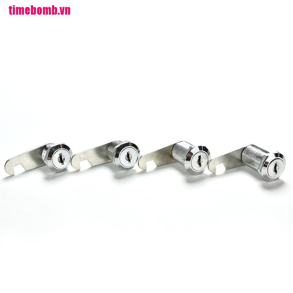 Ổ Khóa Cửa Tủ Chữ Mimi 1x16mm 20mm 25mm 30mm Kèm 2 Chìa Khóa