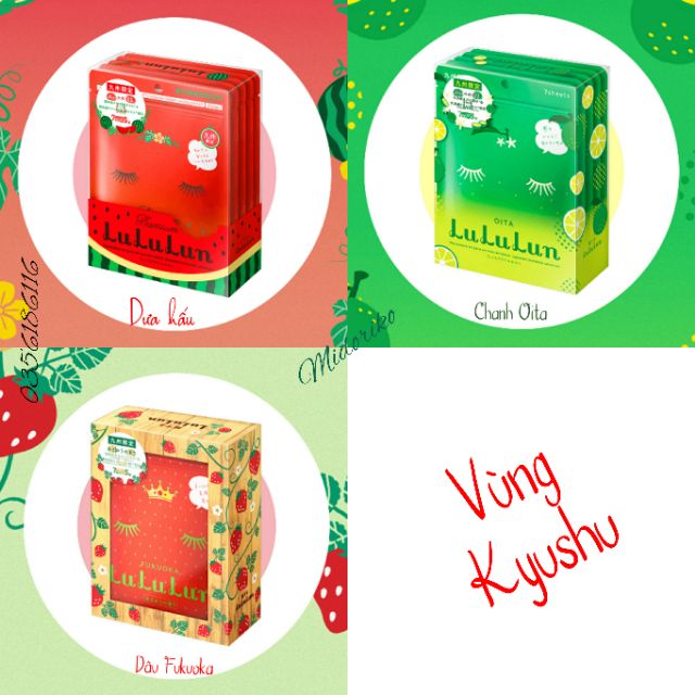 Mặt nạ Lululun Premium Nhật Bản túi 7 miếng | Thế Giới Skin Care