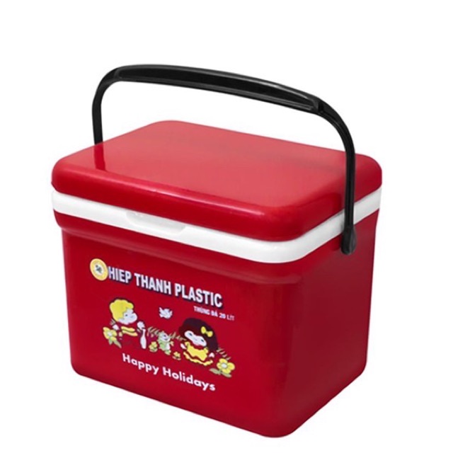 Thùng Đá Vuông Nhựa Hiệp Thành 12L, 16L, 20L, 24L