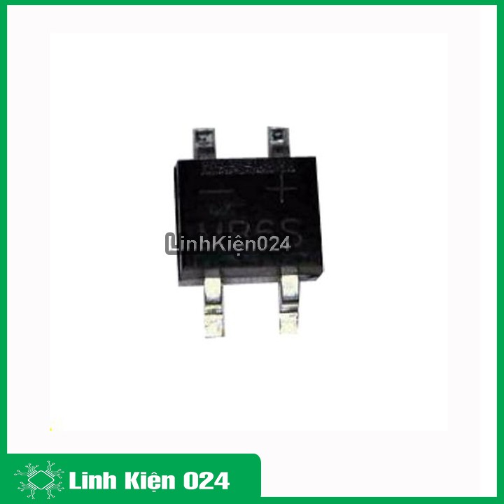 Dioe Cầu MB6S 600V 0.5A SOP4