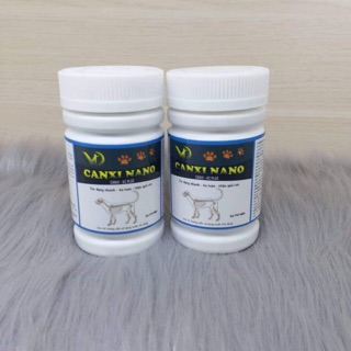Canxi nano chó mèo cho chó bầu phục hồi bị hạ bàn tai cụp (150viên)