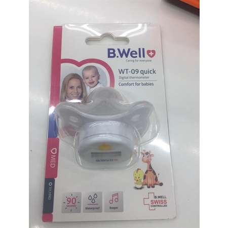 Nhiệt kế điện tử B.Well Swiss WT-09 quick (núm vú)