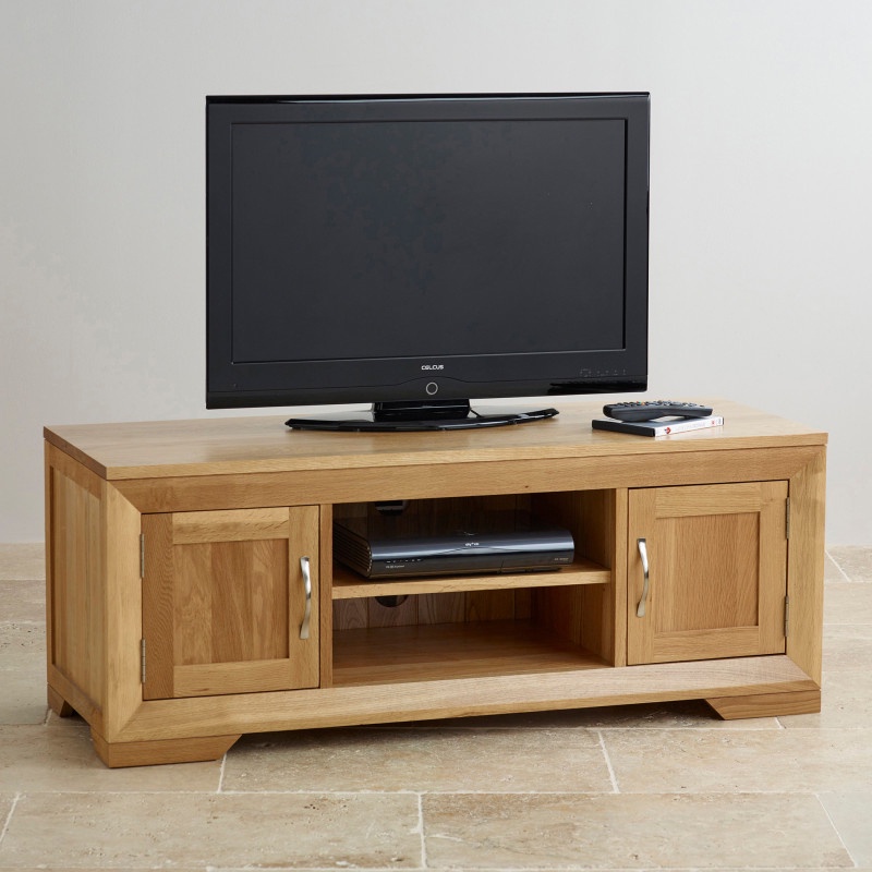 Tủ TV 2 cánh Bevel gỗ sồi IBIE