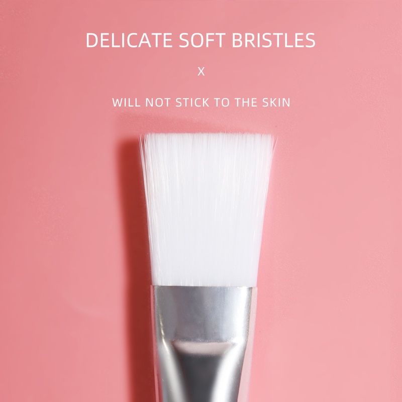 Cọ Silicone Hai Đầu Dùng Để Phết Mặt Nạ Chăm Sóc Da Cho Nữ