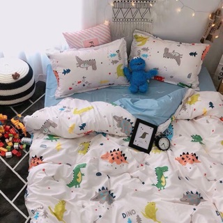 Bộ chăn ga gối cotton poly