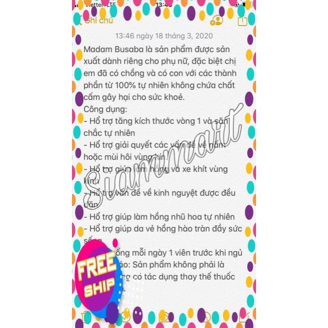 Hot!!!!   Viên Nở Ngực Madam Busaba | BigBuy360 - bigbuy360.vn