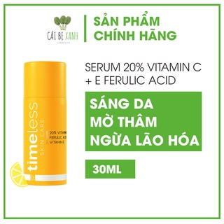 [MẪU MỚI] Mờ Thâm Sáng Da Timeless 20% Vitamin C + E Ferulic Acid Serum Serum