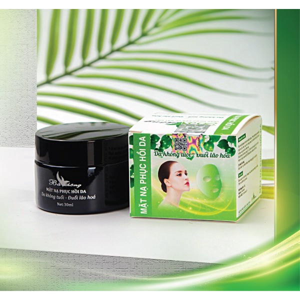 Mặt Nạ Dưỡng Trắng Da Bà Thông, Giảm Mụn, Tái Tạo, Phục Hồi Da 30g
