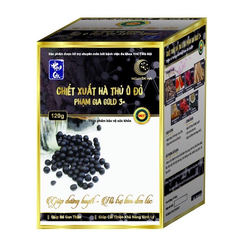 hà thủ ô phạm gia gold - 120gram