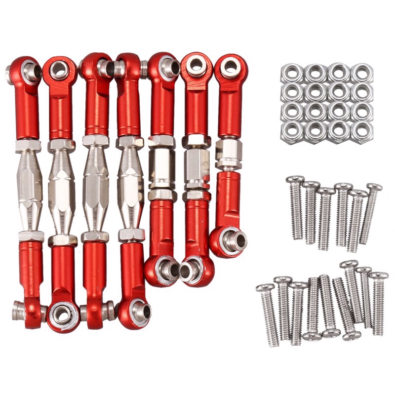 Bộ tay link nhựa,kim loại wltoys 144001 124018 124019