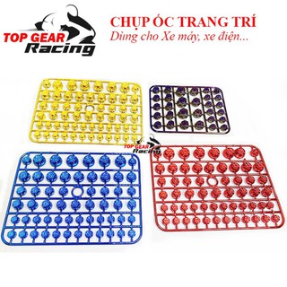 Chụp ốc trang trí xe máy nhựa abs bền đẹp