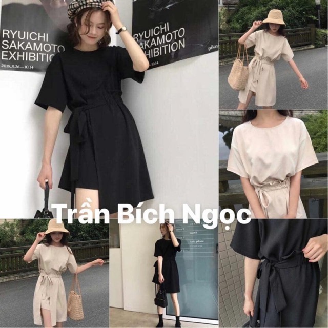 BABIE DRESS - ĐẦM XINH CỘT NƠ ĐỘC LẠ | BigBuy360 - bigbuy360.vn