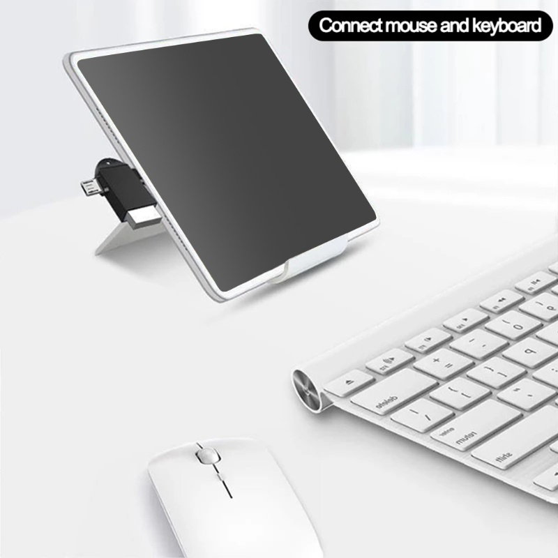 Đầu Chuyển Đổi Cổng Usb 3.0 Sang Type C Otg 2 Trong 1 Đa Năng An Toàn
