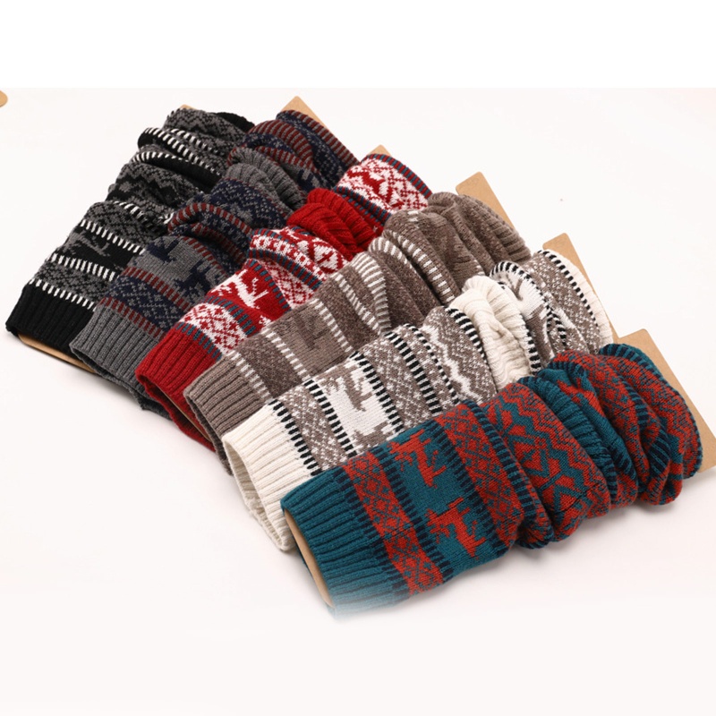 Youyo Vớ Ống Chân Dệt Kim Giữ Ấm Mùa Đông Cho Nữ