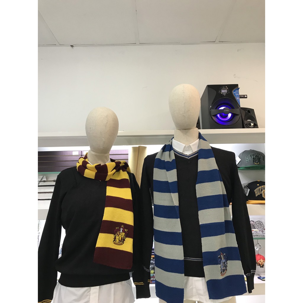 ẢNH THẬT Áo len tay dài đồng phục Hogwarts - Đồng phục mùa đông - Đầy đủ 4 nhà
