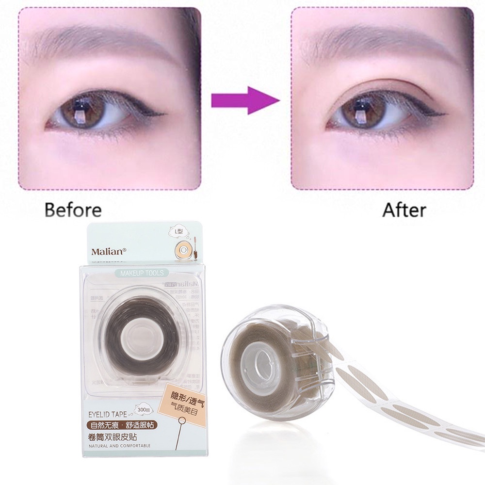 (Hàng Mới Về) Set 600 Miếng Dán Kích Mí Vô Hình Màu Be Trong Suốt Tự Nhiên S / L | BigBuy360 - bigbuy360.vn