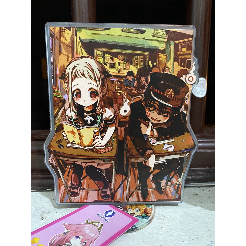 Mô Hình Standee Acrylic Mica Anime Cậu ma nhà xí Hanako - Jinbaku Shounen Hanako kun