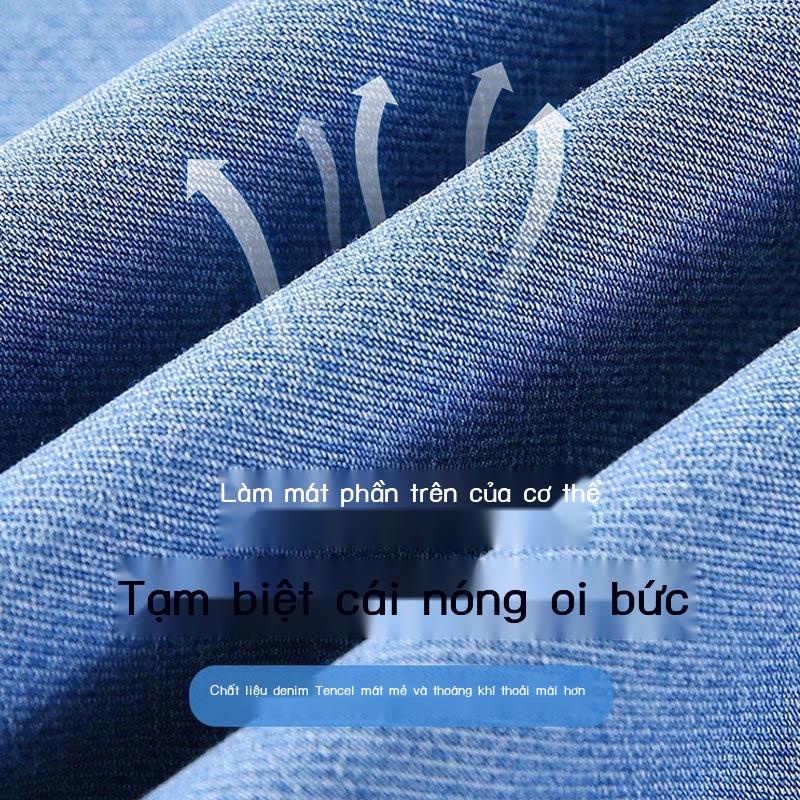 Quần denim Ống Rộng Thời Trang Dành Cho Nữ