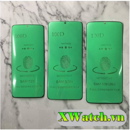 Kính Cường Lực 100D Samsung Galaxy S21 Ultra S8 S9 S8 S9 Plus S20 plus S20 S20 Ultra Note 20 Note 20 Ultra S10 S10 Plus