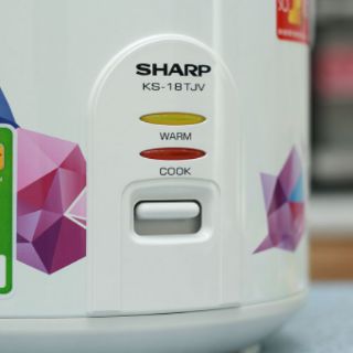 (GIÁ HỦY DIỆT) Nồi cơm điện sharp 1,8 lít mã KS-18TJV Điện Máy Xanh