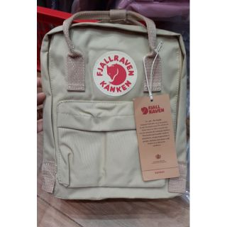 Balo kanken mini màu sữa