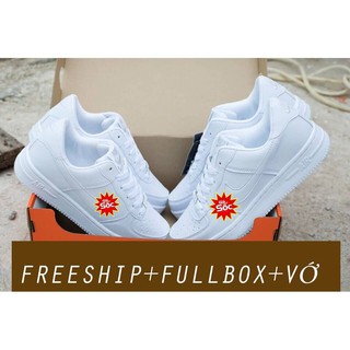 [MIỄN PHÍ SHIP + HỘP + VỚ] Giày thể thao full Trắng