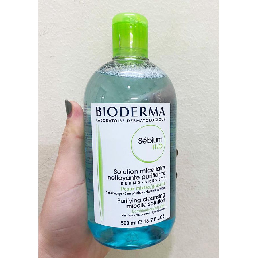 [500ML] Tẩy Trang Bioderma Créaline H2O 500ml