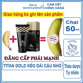 Gel TlTAN_ Gold- Nga Cổ Trắng Hàng Chuẩn