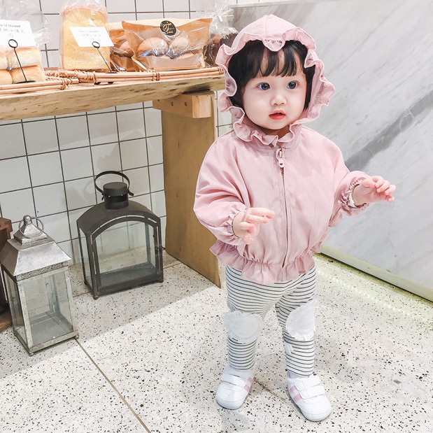 Áo khoác chống nắng thiết kế dễ thương cho bé gái