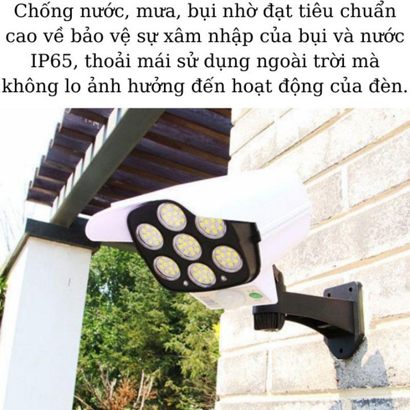 Đèn Cảm Biến Năng Lượng Mặt Trời Ngụy Trang Camera CL-877A