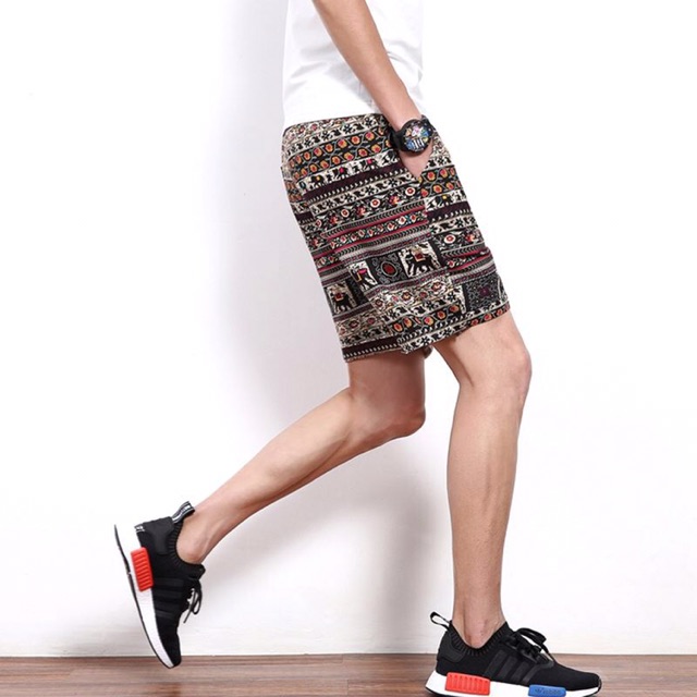 Quần Đùi Lanh Nam Nữ Loại 1 - SHOP GIAO HOẠ TIẾT NGẪU NHIÊN - Lucky Girl shop