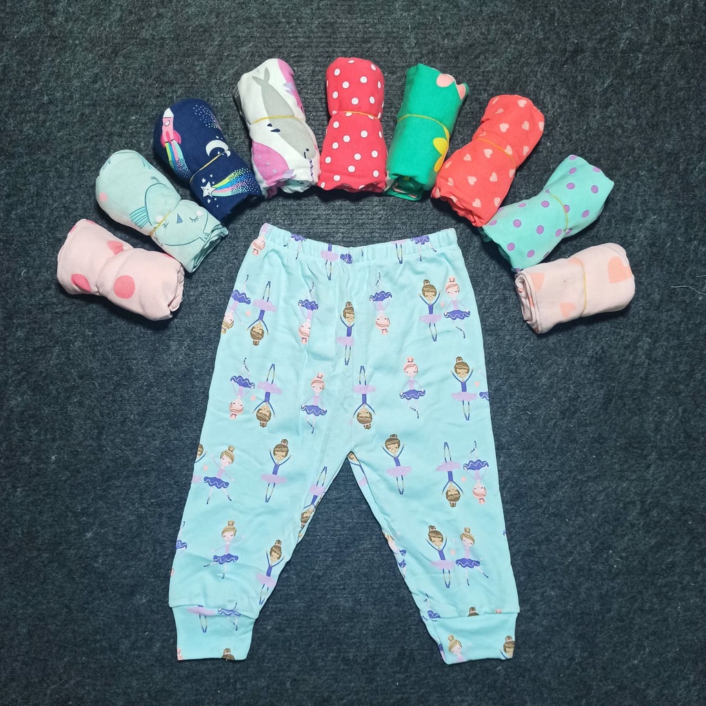 Quần Chục Dài Cotton Chất Đẹp Cho Bé Trai Bé Gái Từ 8-18Kg