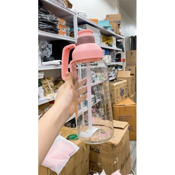 Bình nhựa đựng nước 1800ml,FREESHIP,có chia vạch | BigBuy360 - bigbuy360.vn