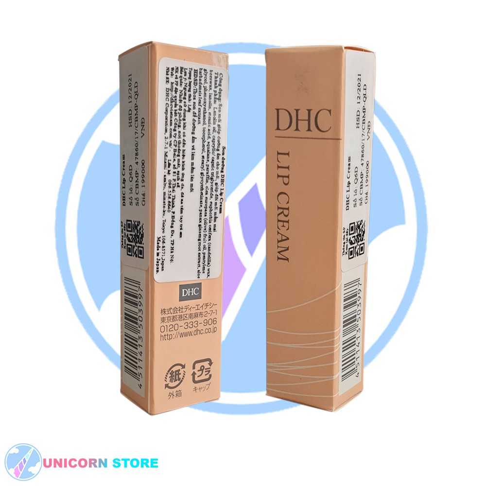 Son dưỡng DHC Lip Cream 1,5g