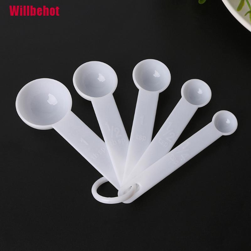 Bộ 5 Muỗng Đo Lường Bằng Nhựa Chất Lượng Cao