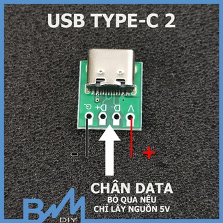[NGHIỆN LOA] Module cổng micro USB - USB Type-C