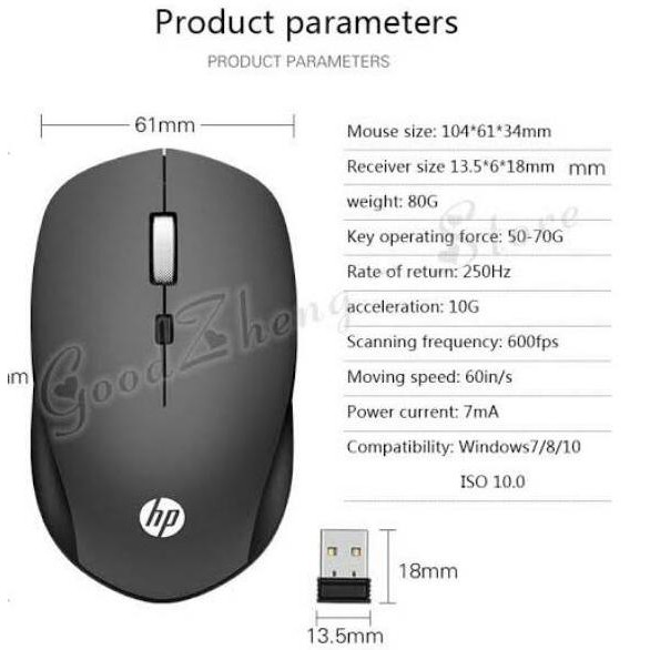 Chuột Không Dây Hp S1-100% Mới | BigBuy360 - bigbuy360.vn