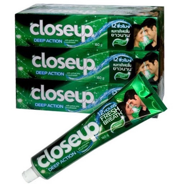 Combo 5 Tuýt Kem đánh răng Cloup thái lan 160g