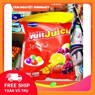 Kẹo dẻo trái cây Fruit Juice Adorable 360g