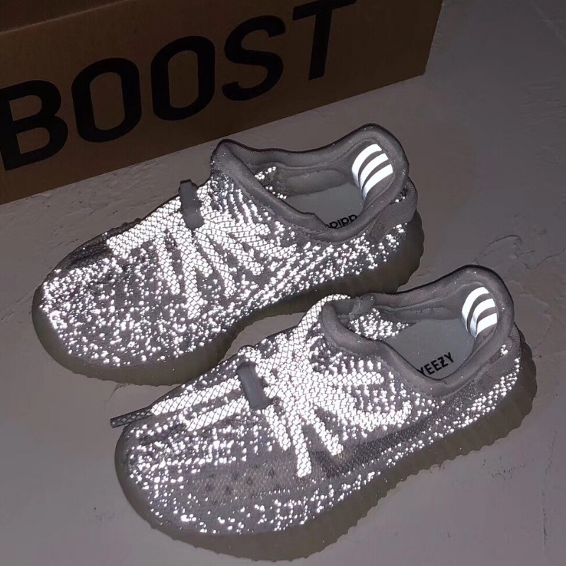 [Giày Trẻ Em] YEEZY BOOST 350v2 STATIC TRẮNG PHẢN QUANG