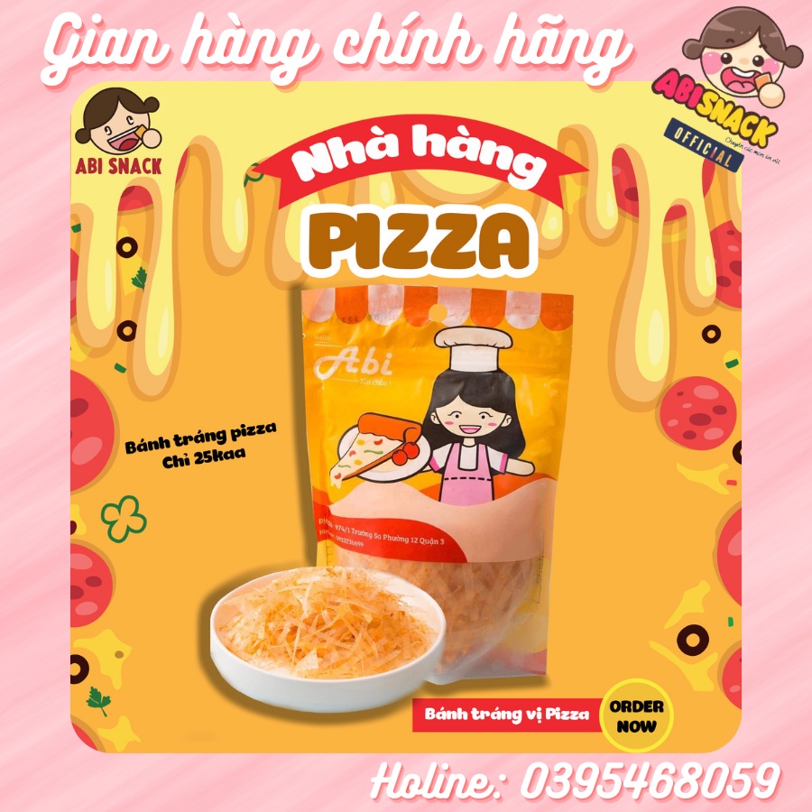 Báng tráng pizza abi