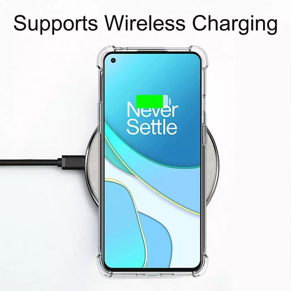 Ốp điện thoại tpu silicon mềm trong suốt chống sốc cho Oneplus 9 8 8t 7 7t 6 6t Nord N10 Pro