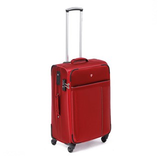 Vali vải du lịch SAKOS PLATINUM 6 (Size Trung/ 6 Tấc/ TSA/ Màu đỏ)(Free Ship)