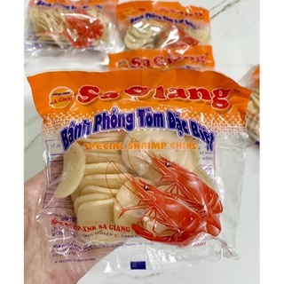 (10gói x 100g) Bánh Phồng tôm đặc biệt sa giang cam