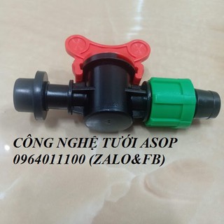 20 van khởi thủy nhỏ giọt 16mm qua ống pvc