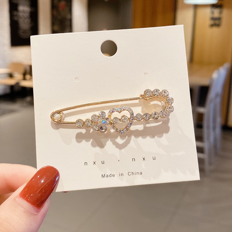 Ghim cài áo phối hình độc đáo phong cách Hàn Quốc dành cho nữ