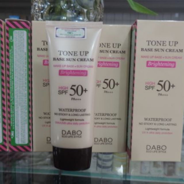 Kem chống nắng trang điểm Dabo Tone Up Base Sun cream